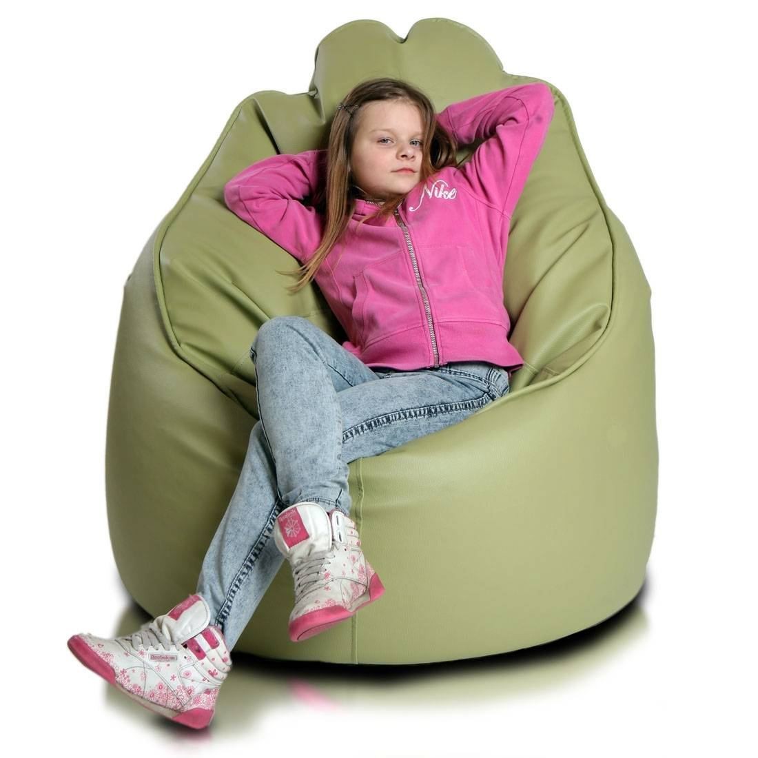 COVER POLTRONA POUF SACCO LIDER ECOPELLE
