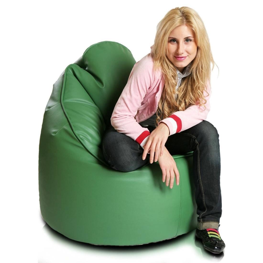 COVER POLTRONA POUF SACCO LIDER ECOPELLE