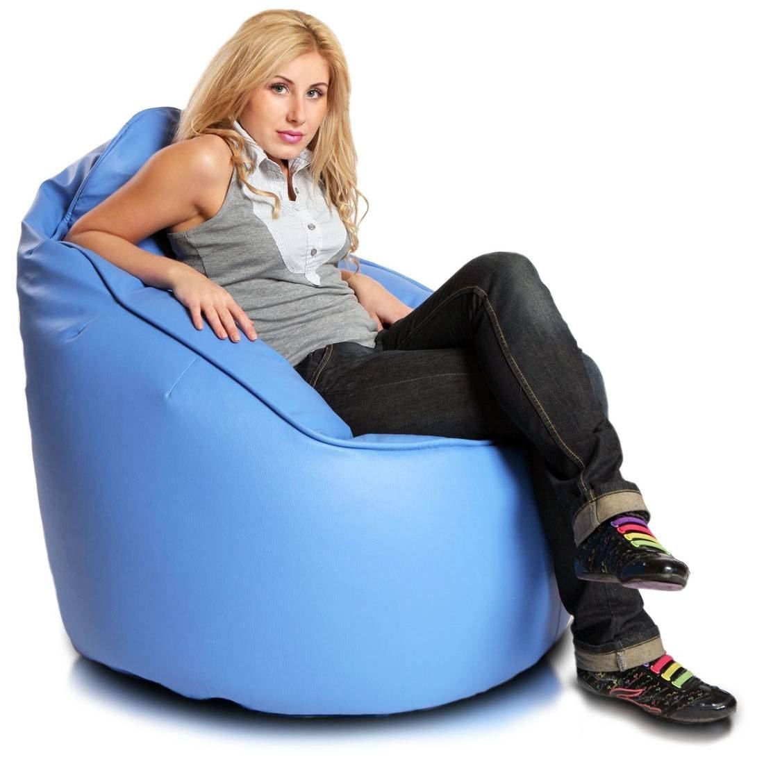 COVER POLTRONA POUF SACCO LIDER ECOPELLE