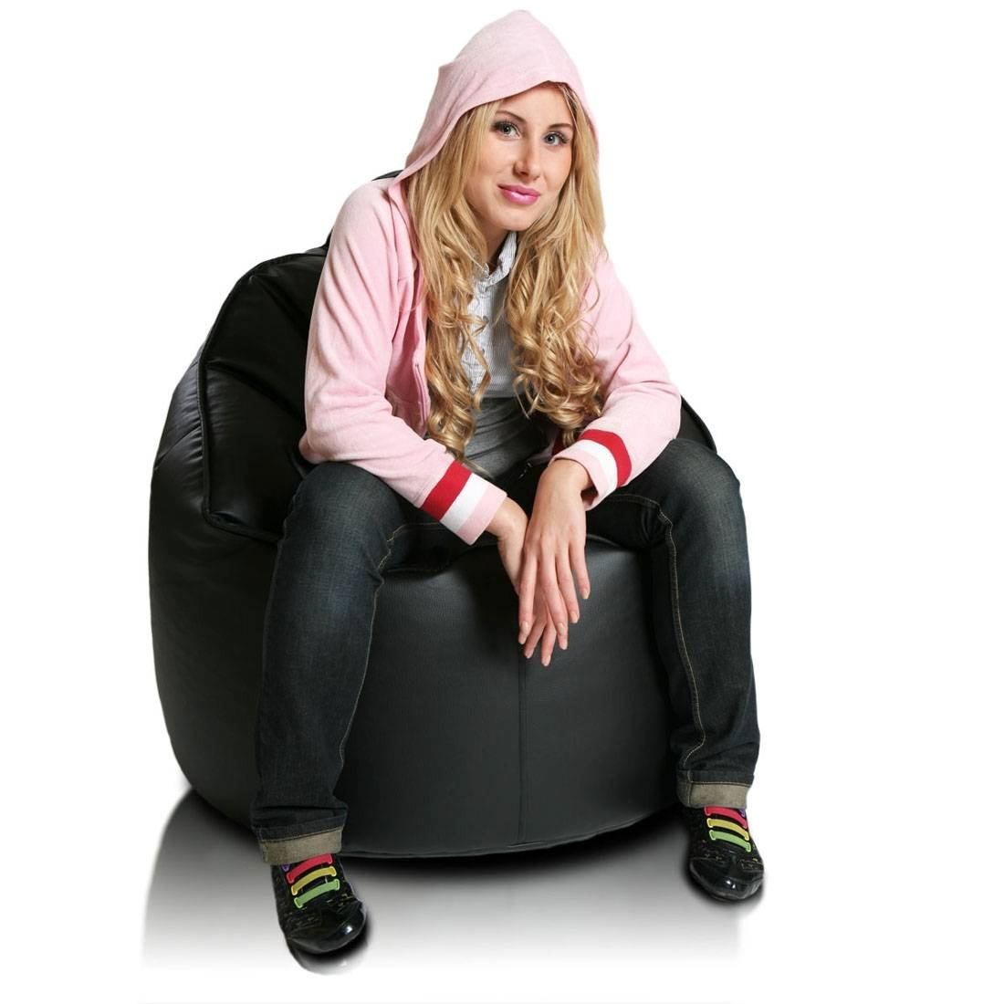 COVER POLTRONA POUF SACCO LIDER ECOPELLE