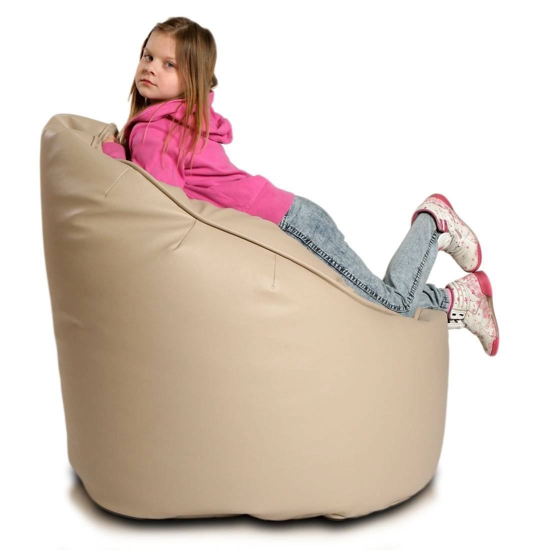 COVER POLTRONA POUF SACCO LIDER ECOPELLE