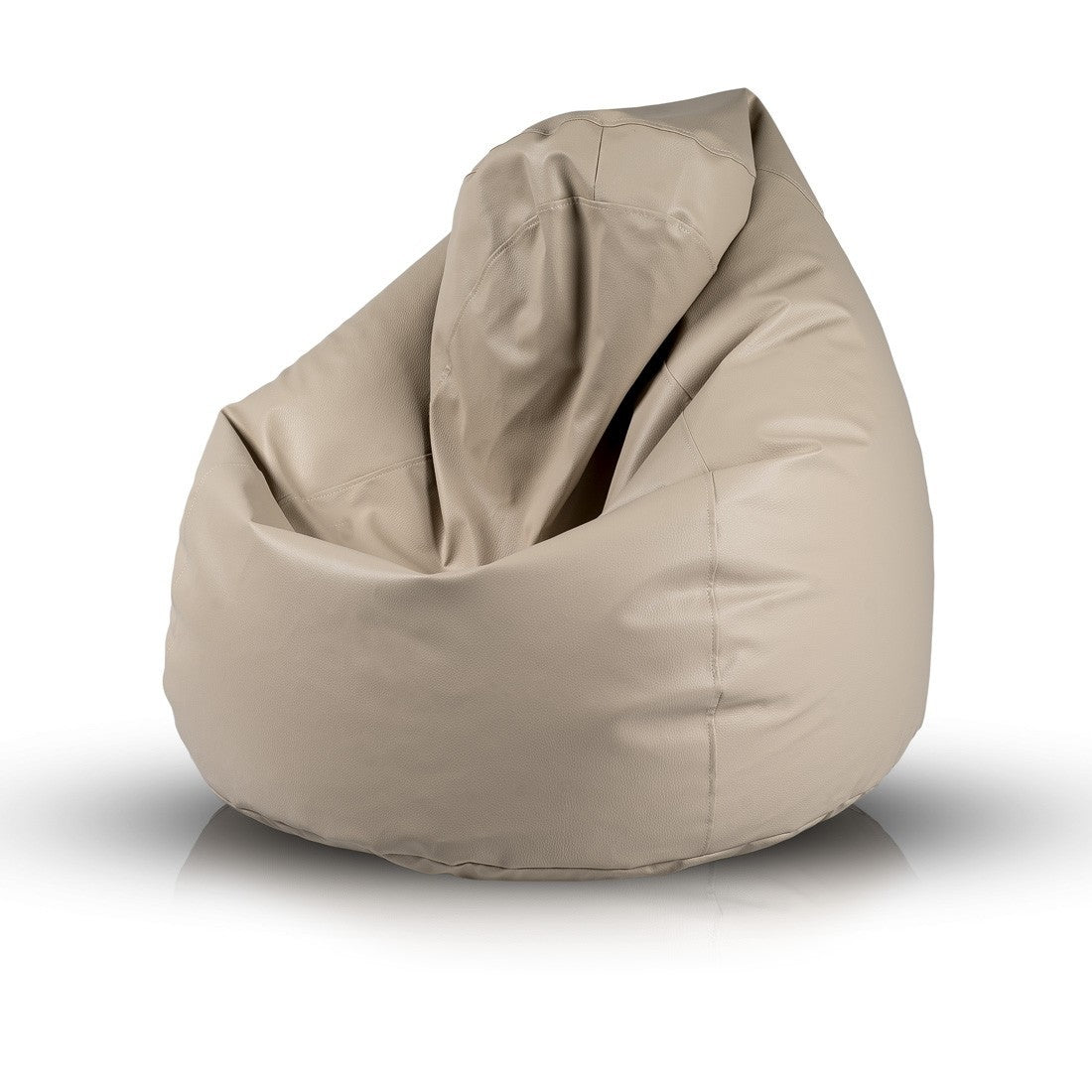 COVER POLTRONA POUF SACCO FUZZY ECOPELLE