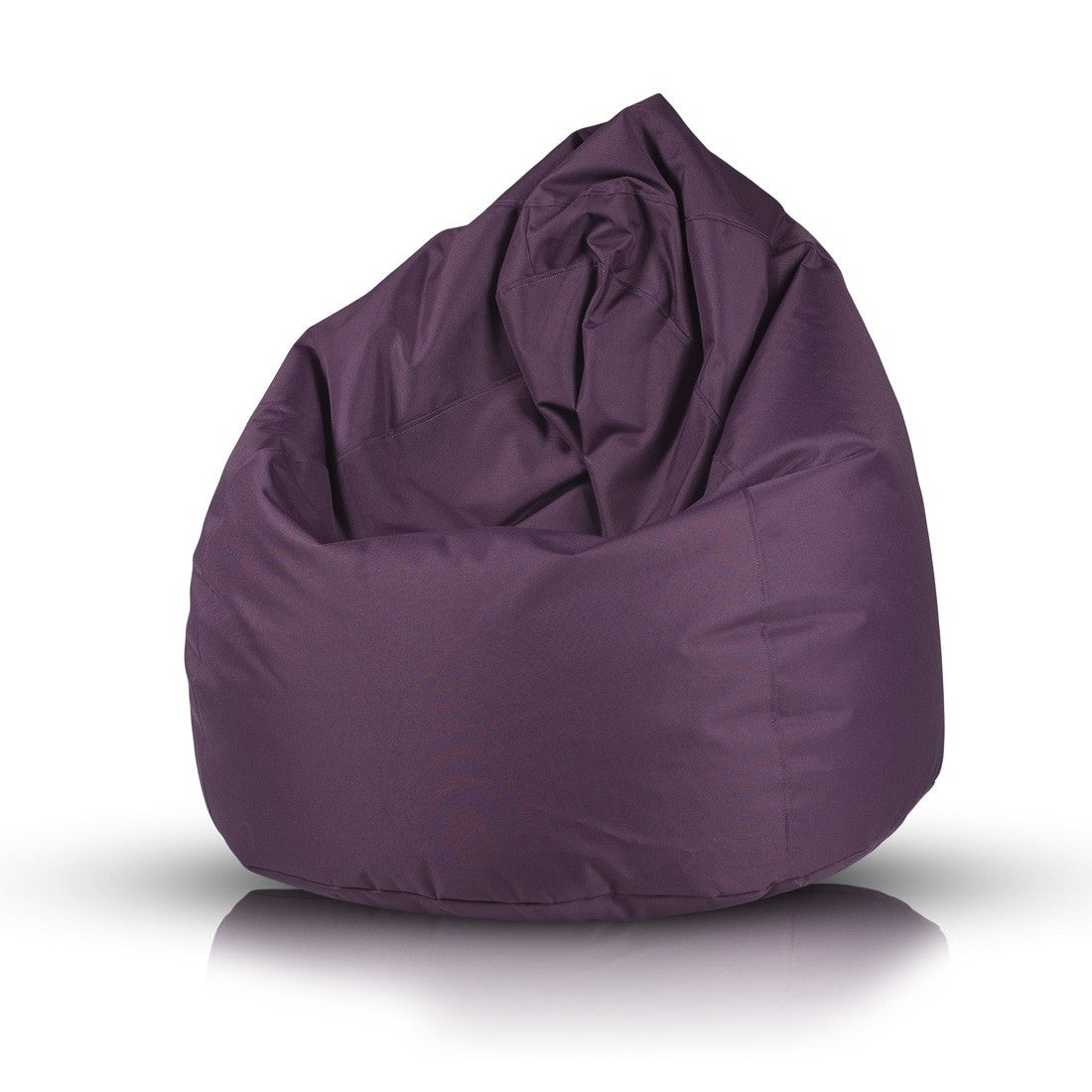 POLTRONA POUF SACCO FUZZY ECOPELLE
