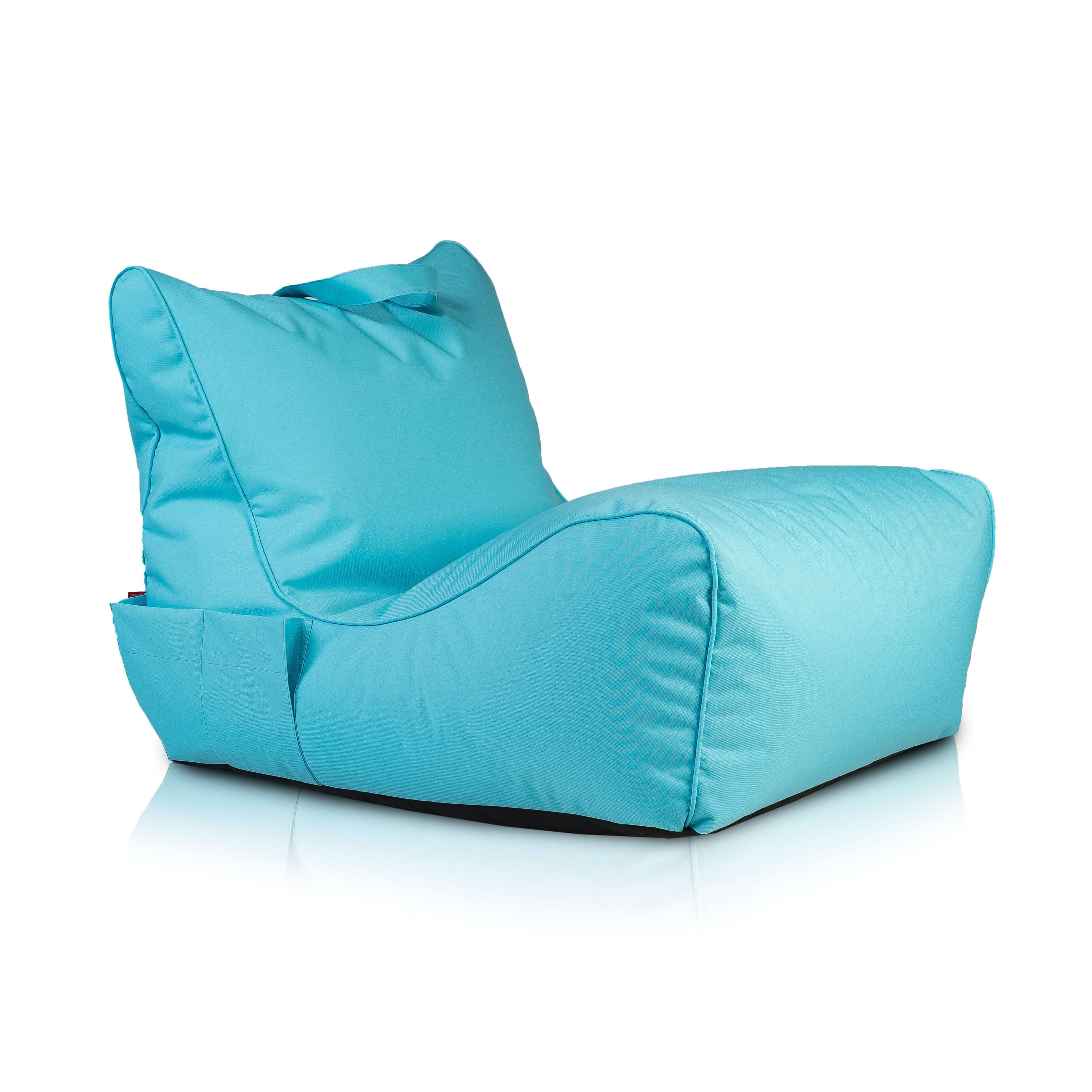 POUF CHAISE LOUNGUE FLAVIO POLIESTERE OUTDOOR WATERPROOF