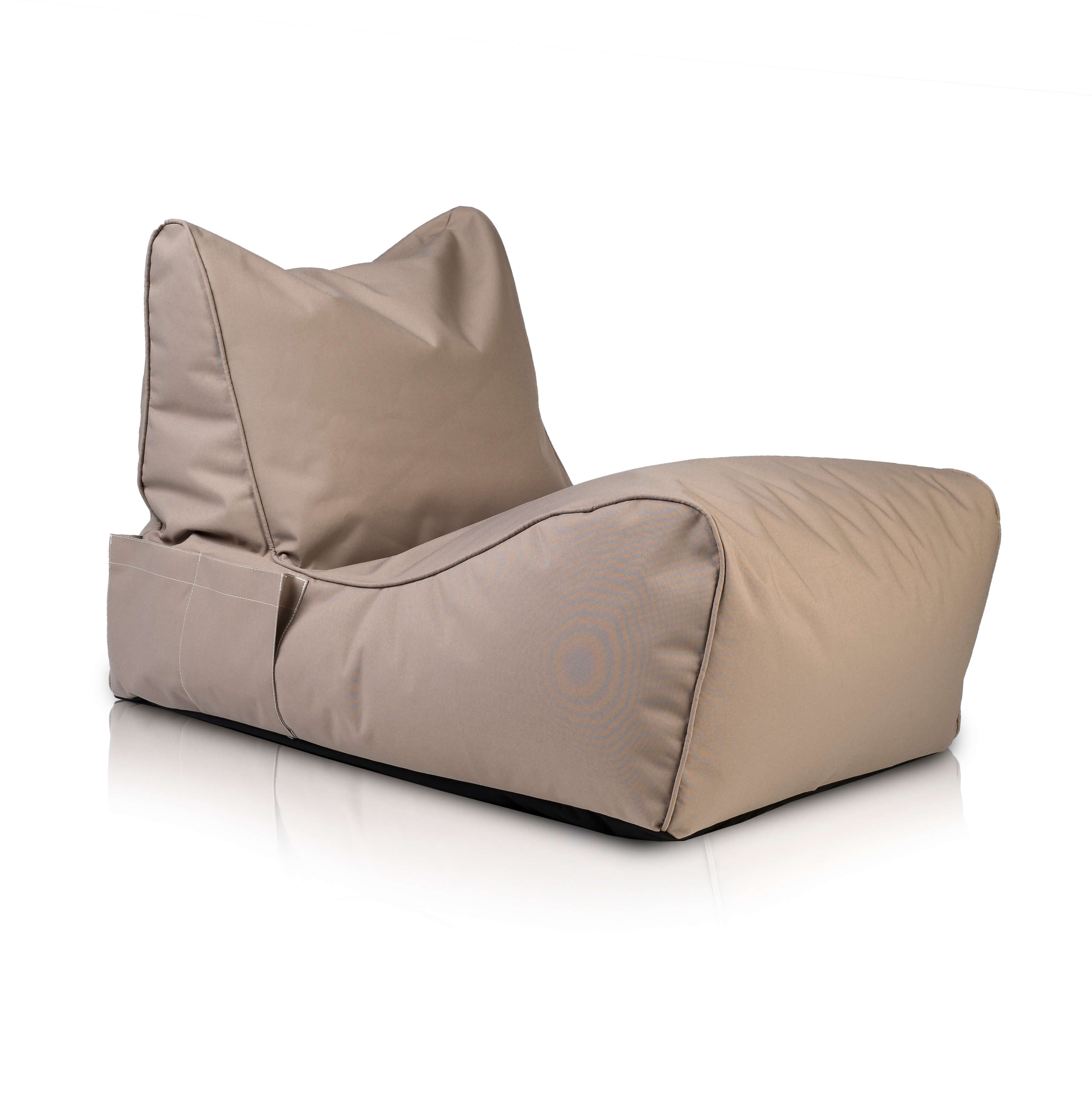 POUF CHAISE LOUNGUE FLAVIO POLIESTERE OUTDOOR WATERPROOF