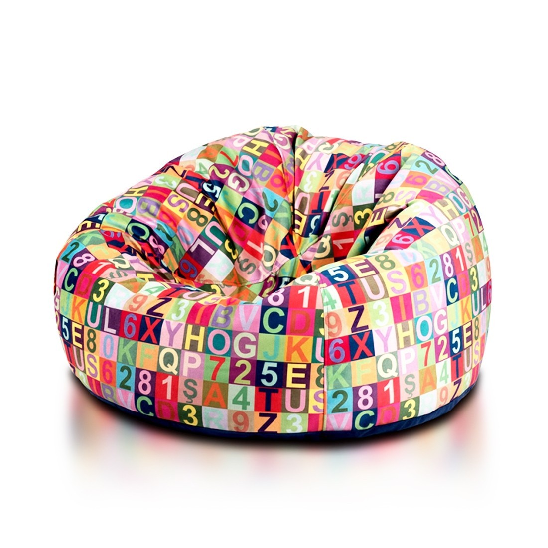 COVER POLTRONA POUF SACCO SAKWA M MODERN PLUSZ