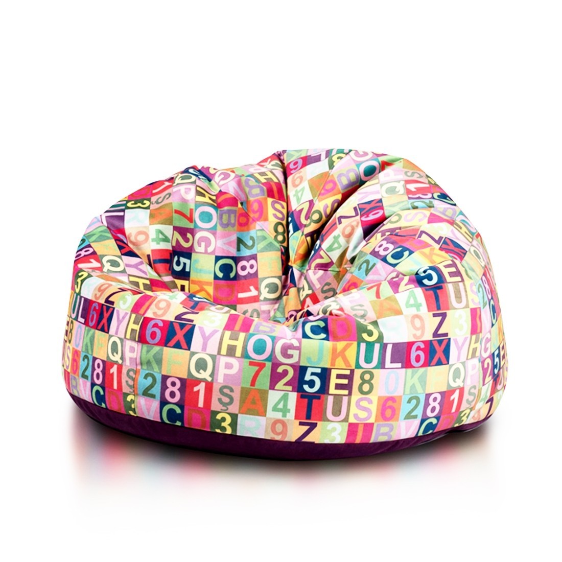 COVER POLTRONA POUF SACCO SAKWA M MODERN PLUSZ