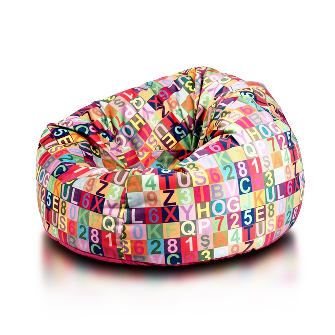 COVER POLTRONA POUF SACCO SAKWA M MODERN PLUSZ