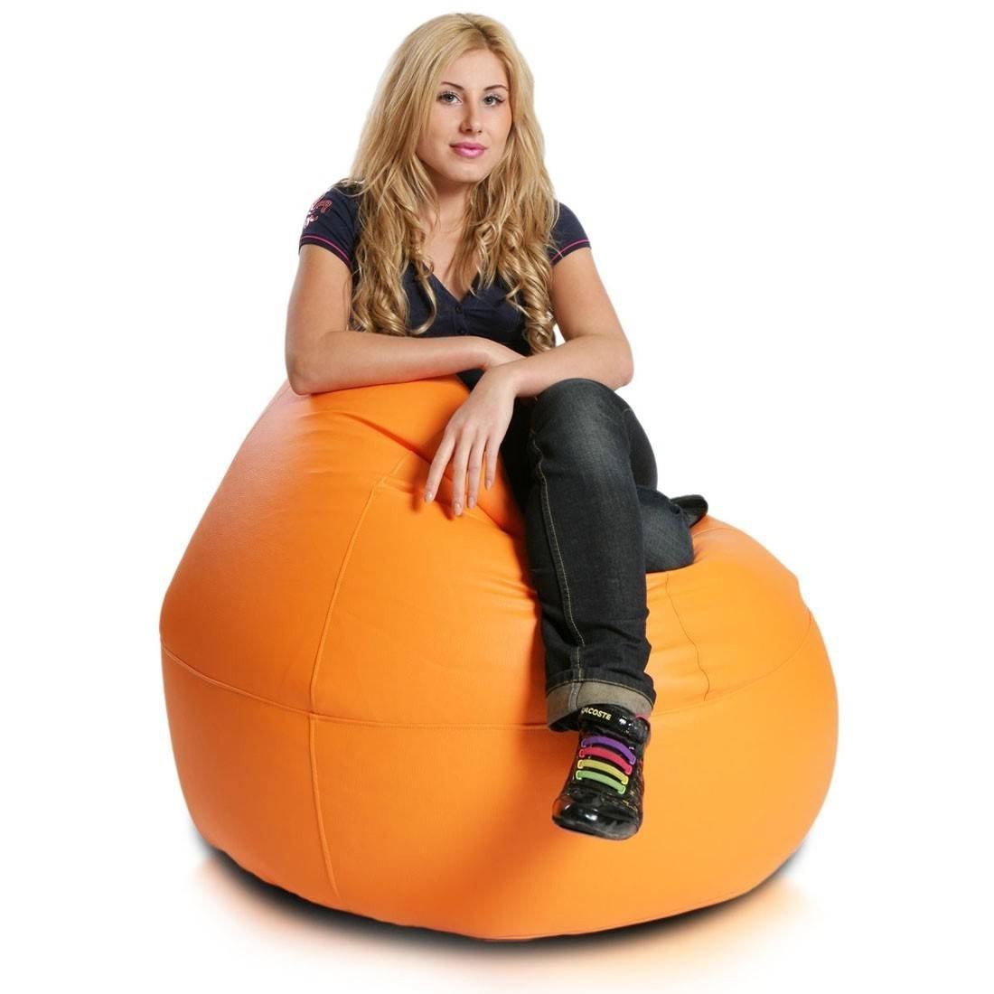 COVER POUF POLTRONA SACCO VIPER ECOPELLE