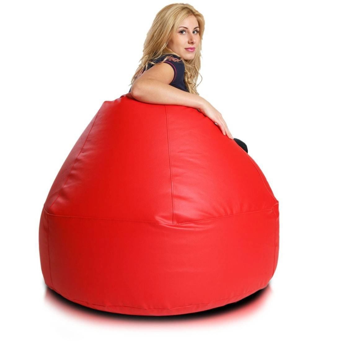 COVER POUF POLTRONA SACCO VIPER ECOPELLE