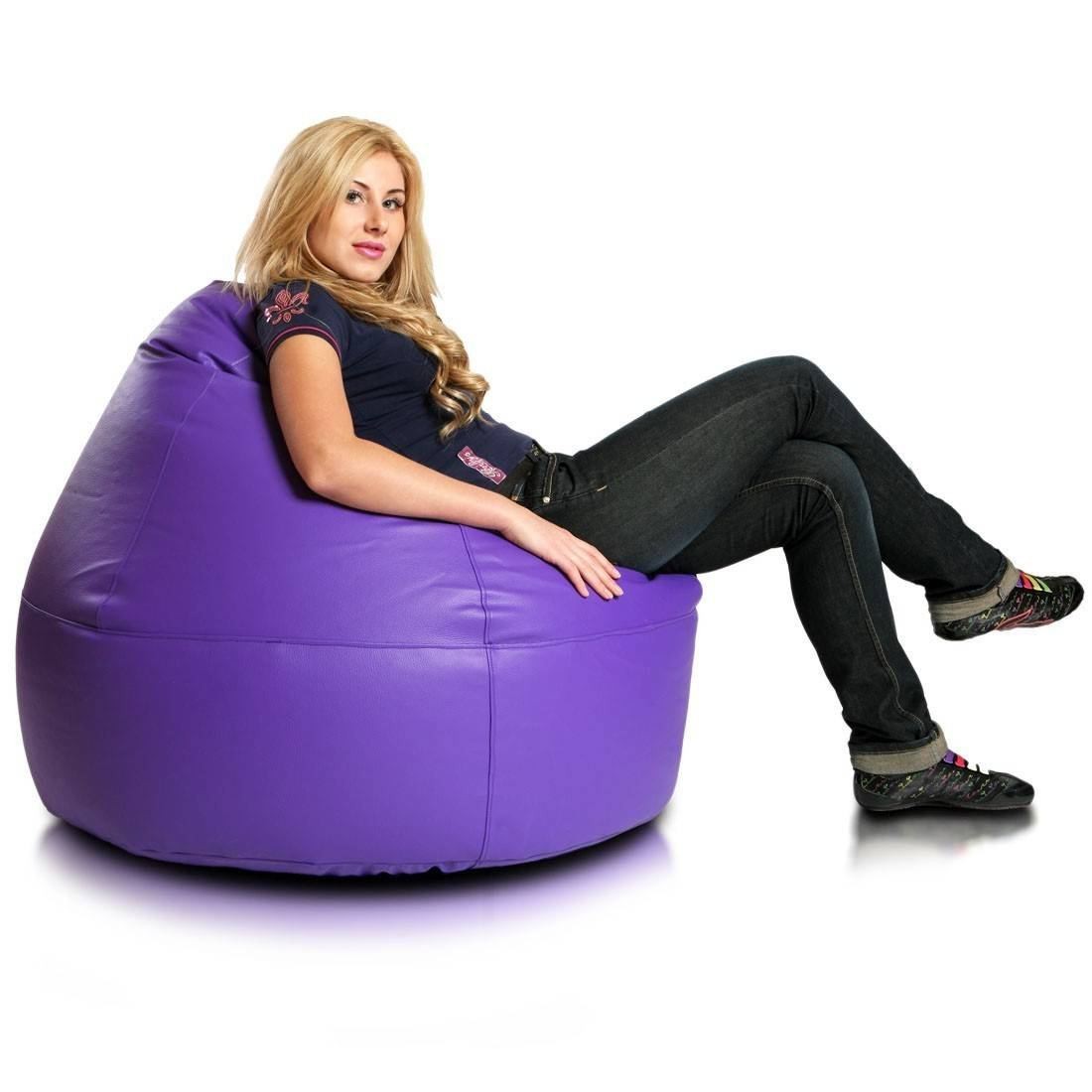 COVER POUF POLTRONA SACCO VIPER ECOPELLE