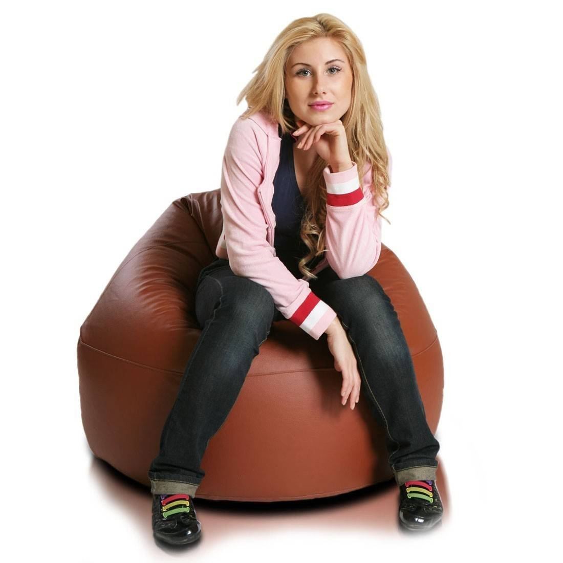 COVER POUF POLTRONA SACCO VIPER ECOPELLE