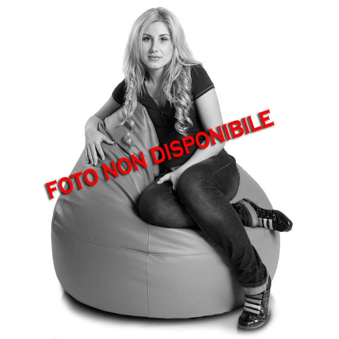 COVER POUF POLTRONA SACCO VIPER ECOPELLE