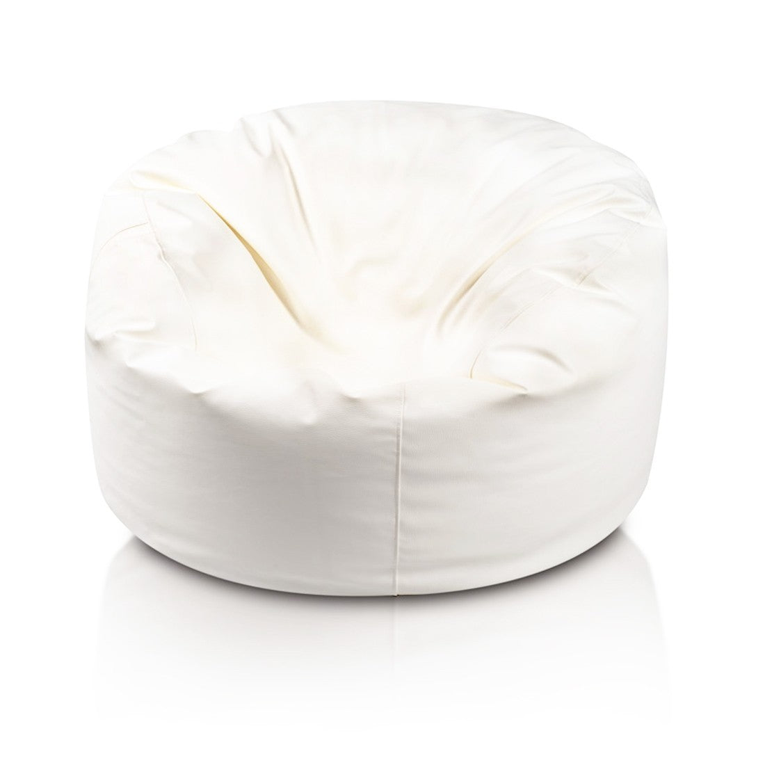 Pouf Poltrona Sacco Rotonda in Ecopelle