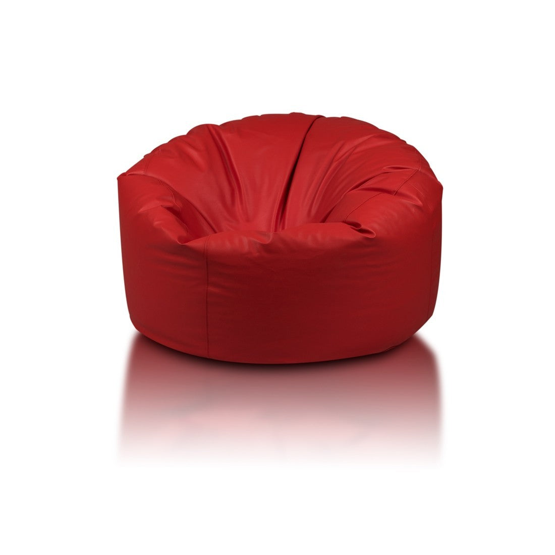 Pouf Poltrona Sacco Rotonda in Ecopelle