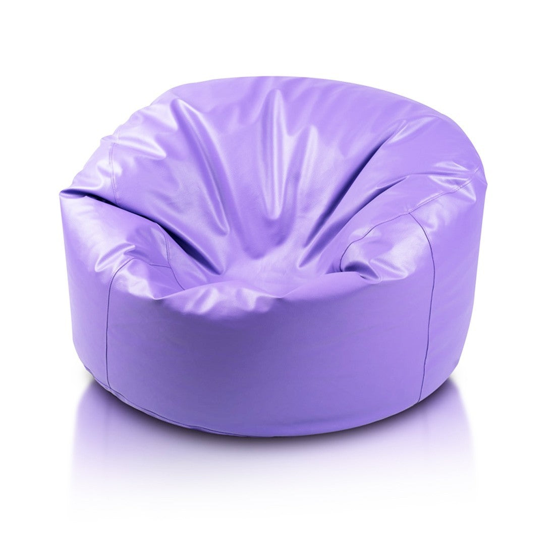 Pouf Poltrona Sacco Rotonda in Ecopelle