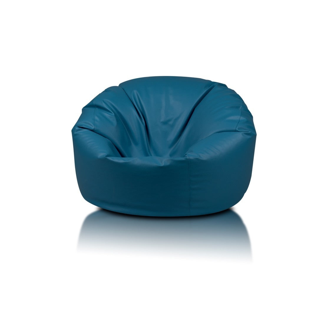Pouf Poltrona Sacco Rotonda in Ecopelle