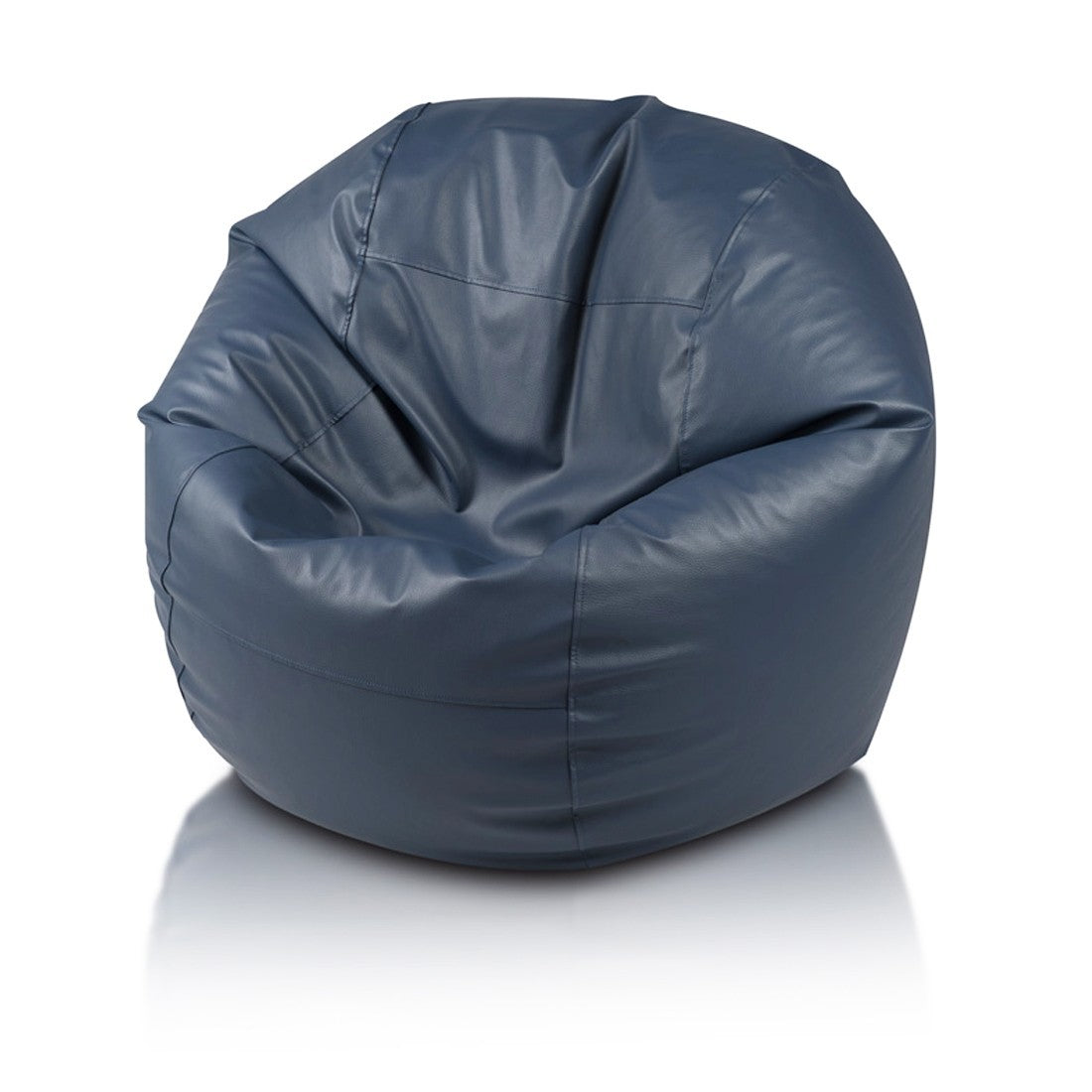 Pouf Poltrona Sacco Rotonda in Ecopelle