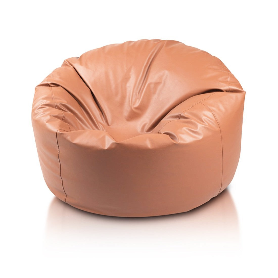 Pouf Poltrona Sacco Rotonda in Ecopelle