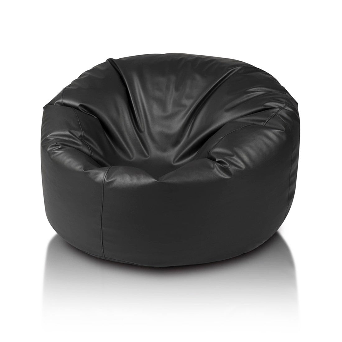 Pouf Poltrona Sacco Rotonda in Ecopelle