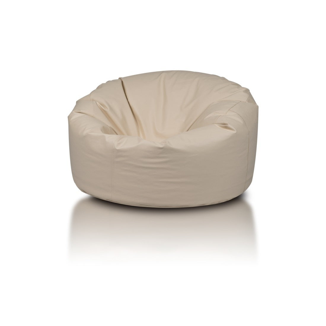 Pouf Poltrona Sacco Rotonda in Ecopelle