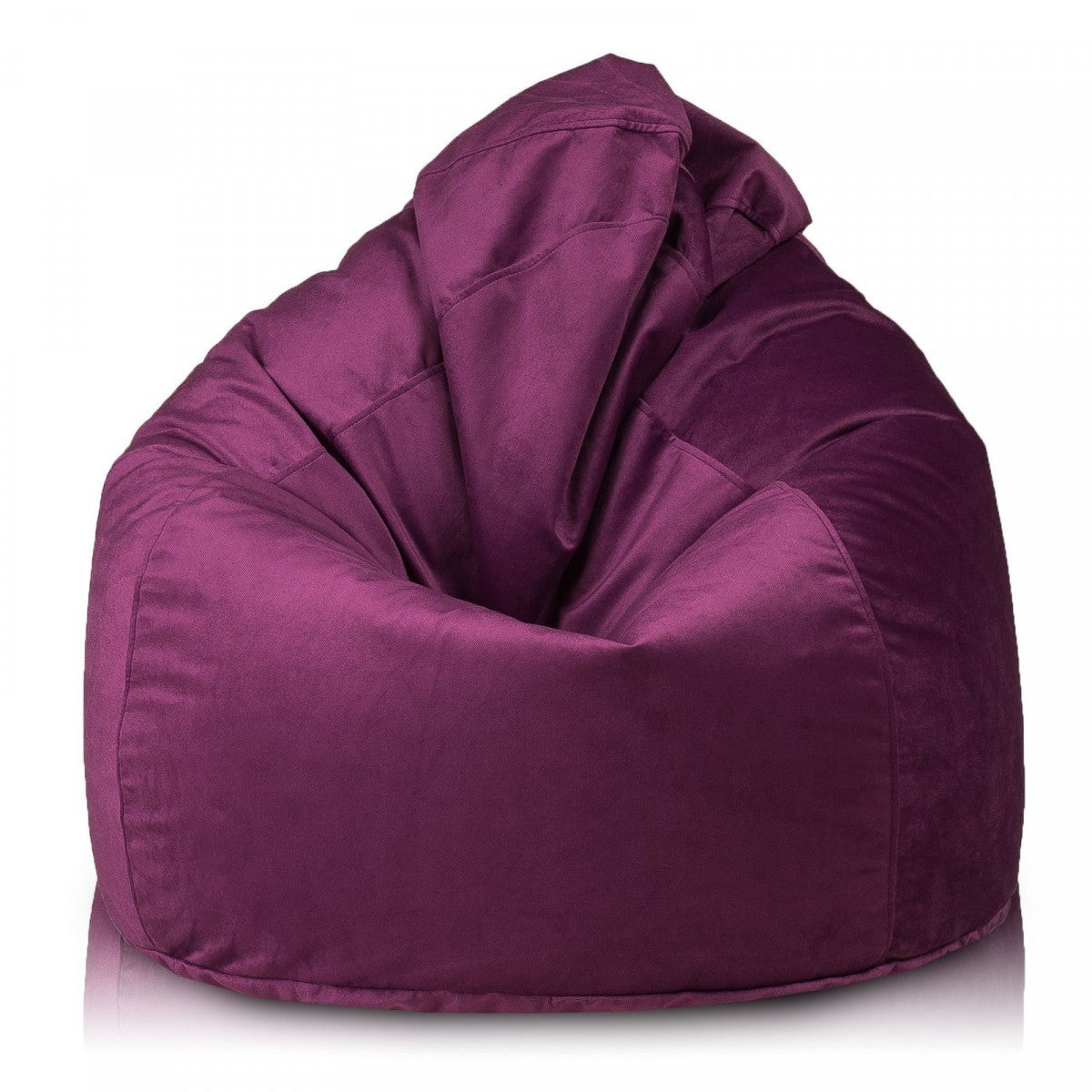 COVER POLTRONA POUF SACCO FUZZY MICROFIBRA