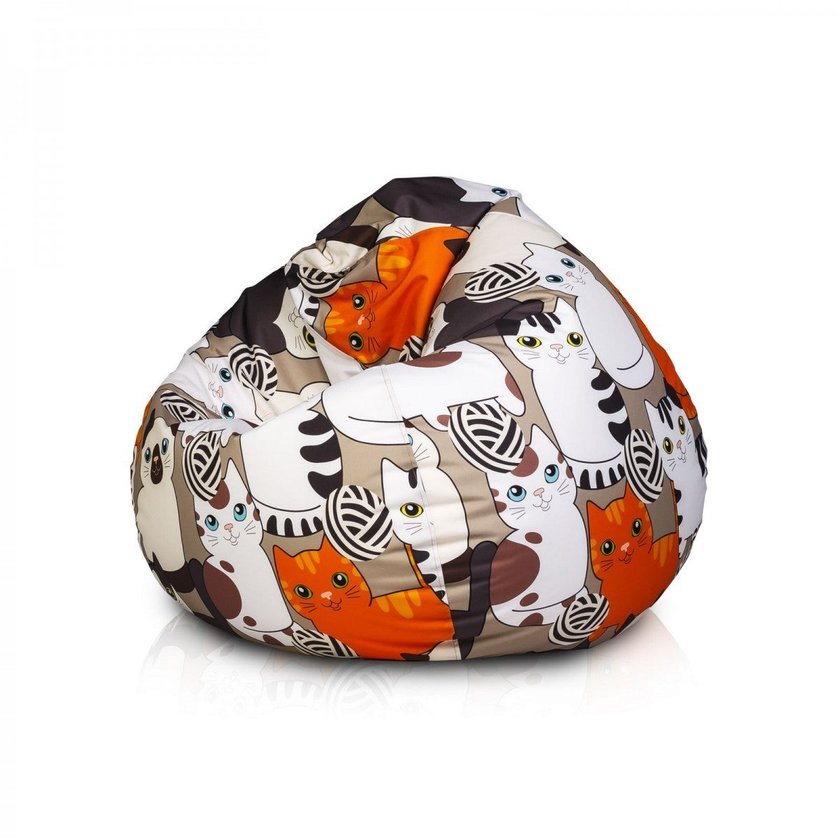 POLTRONA POUF SACCO OSCAR MODERN POLIESTERE
