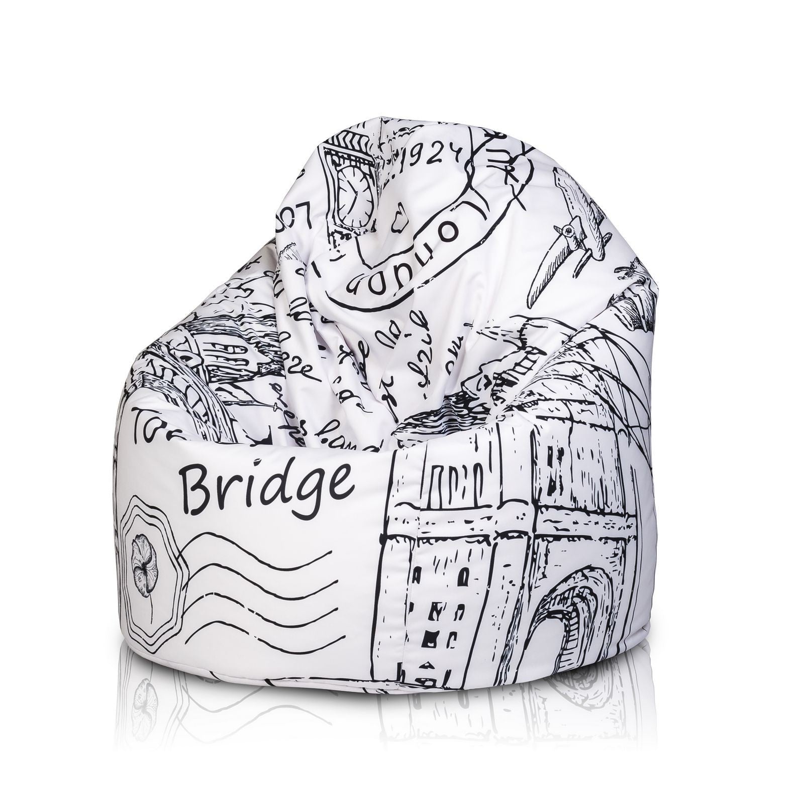 POUF POLTRONA SACCO XL POLIESTERE MODERN