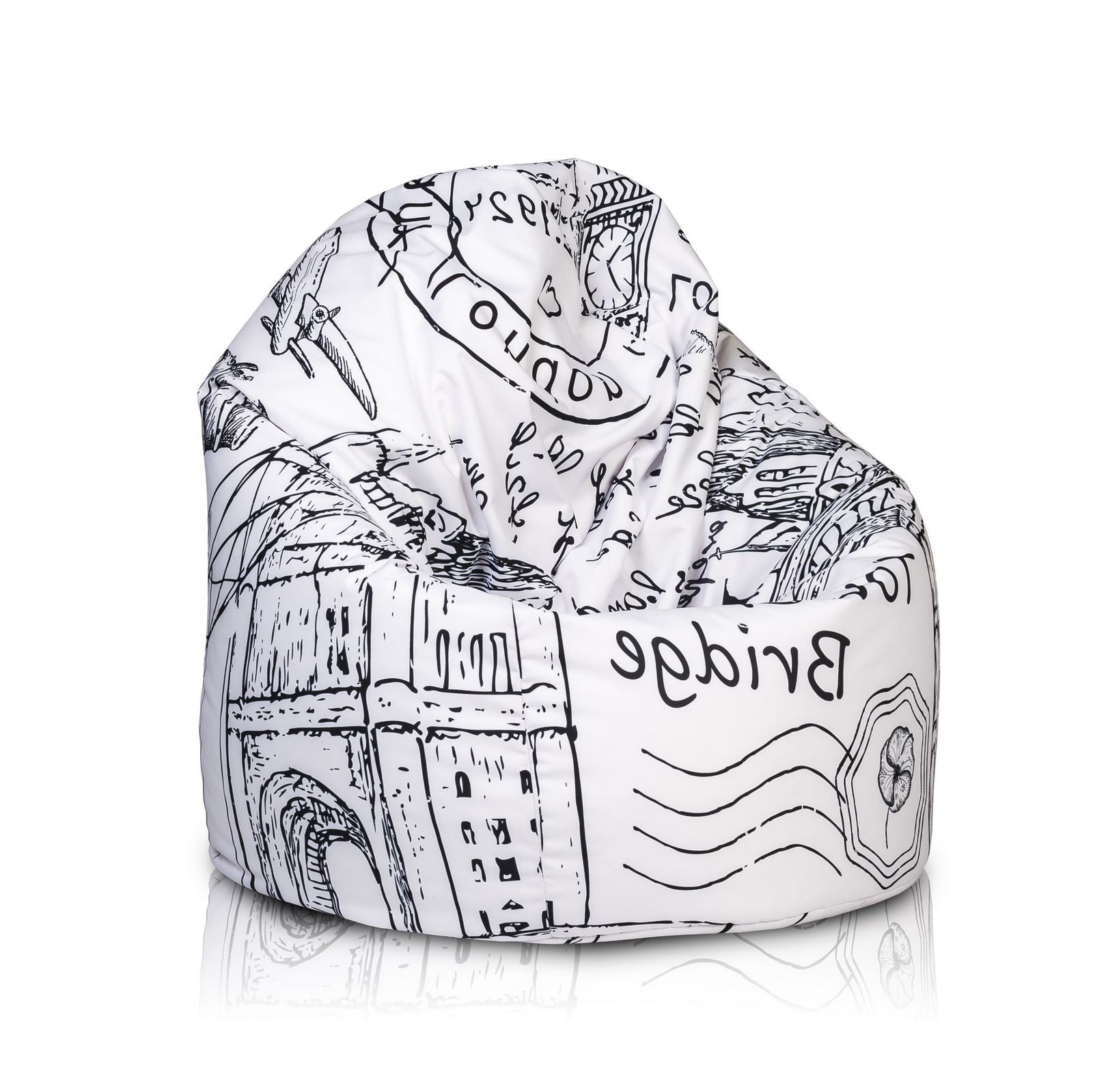 POUF POLTRONA SACCO XL POLIESTERE MODERN