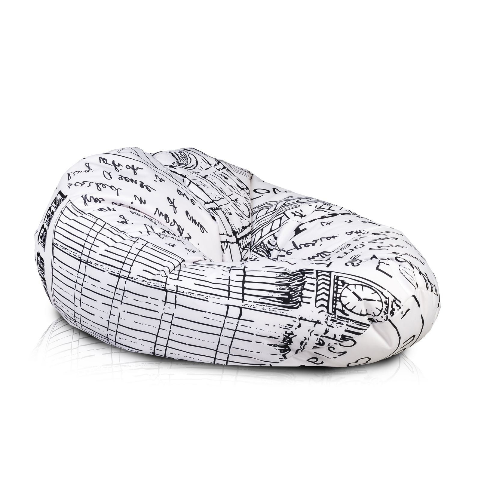 POUF POLTRONA SACCO XL POLIESTERE MODERN