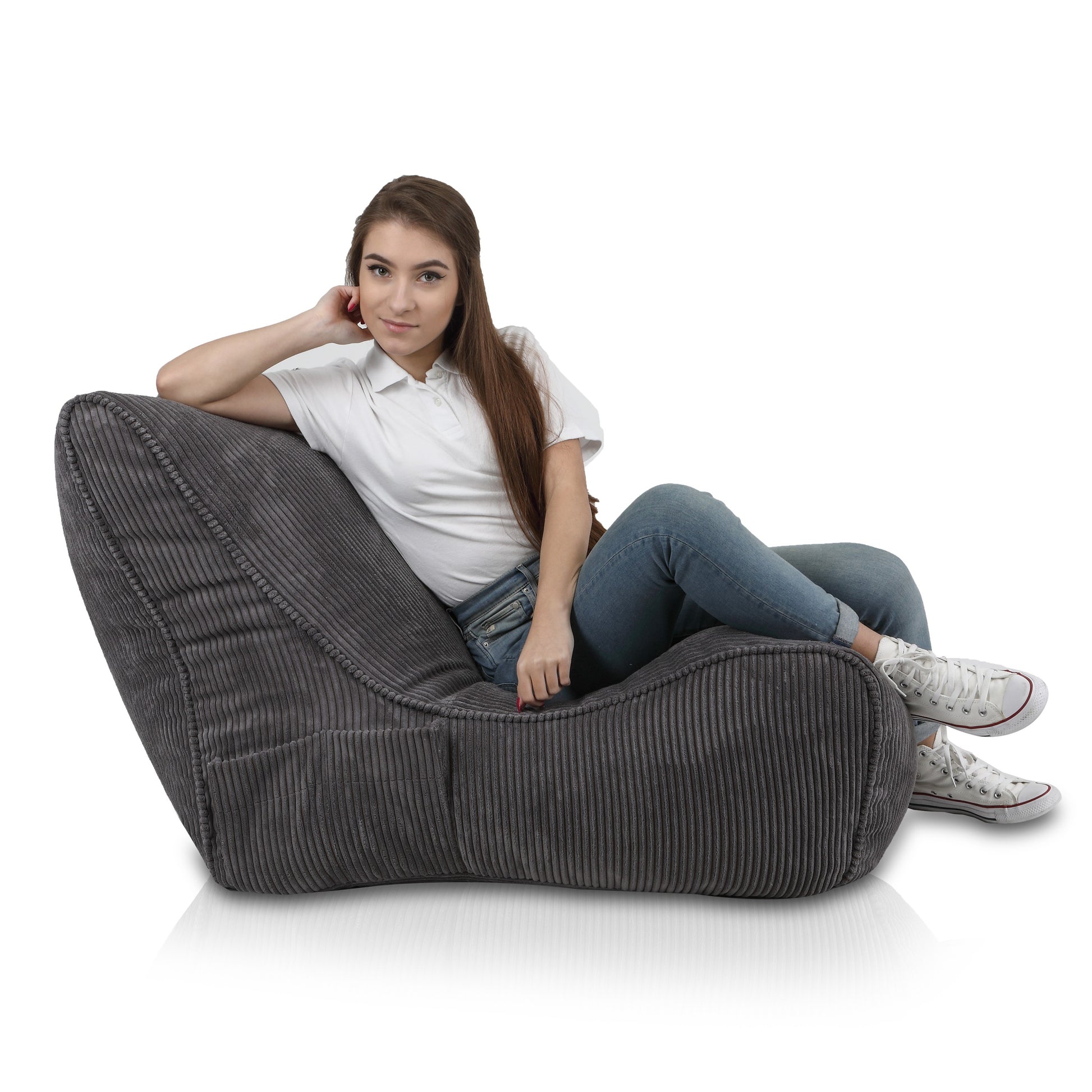 Pouf Poltrona Sacco Chaise Longue Velluto