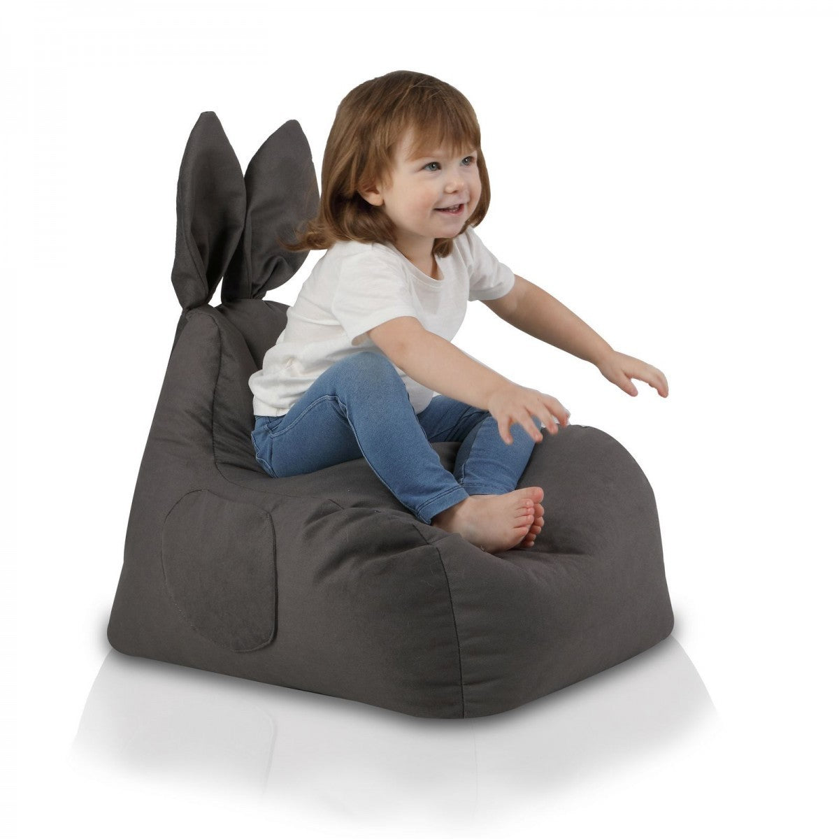 POUF POLTRONA SACCO CONIGLIETTO BUGS BUNNY S IN MICROFIBRA