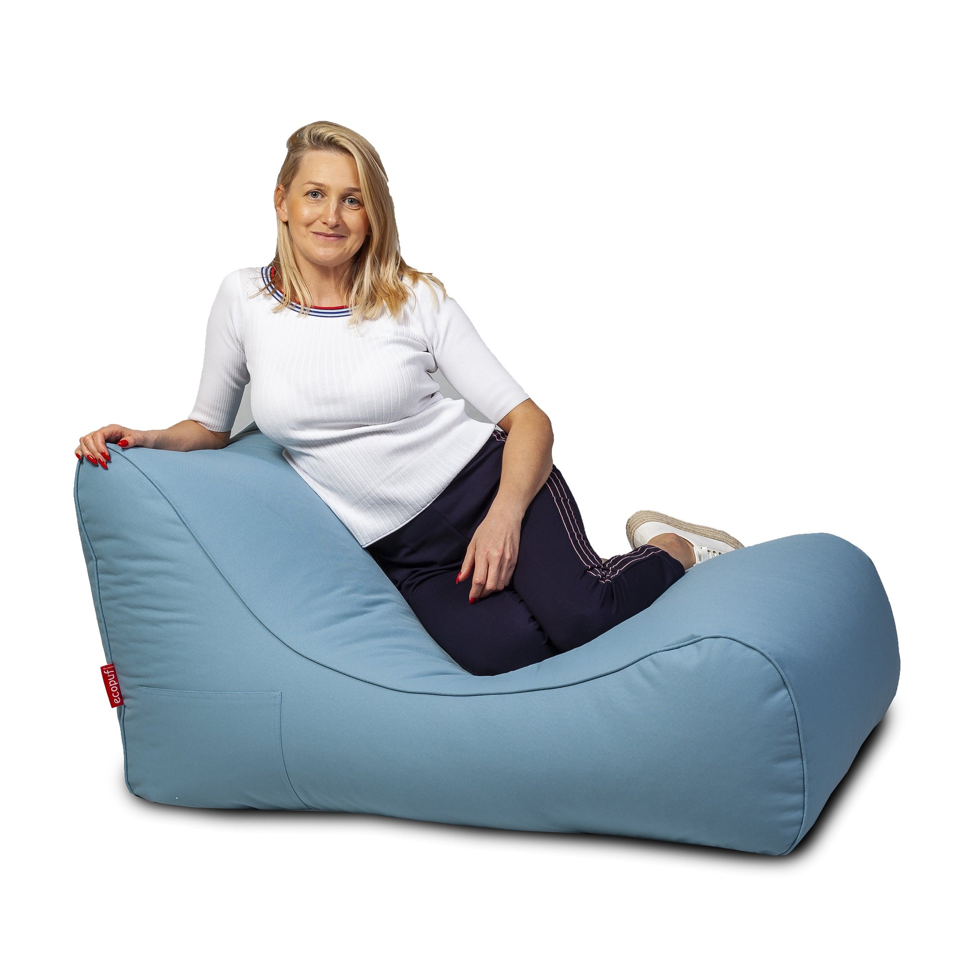 POUF CHAISE LONGUE MASTER POLIESTERE WATERPROOF SFODERABILE