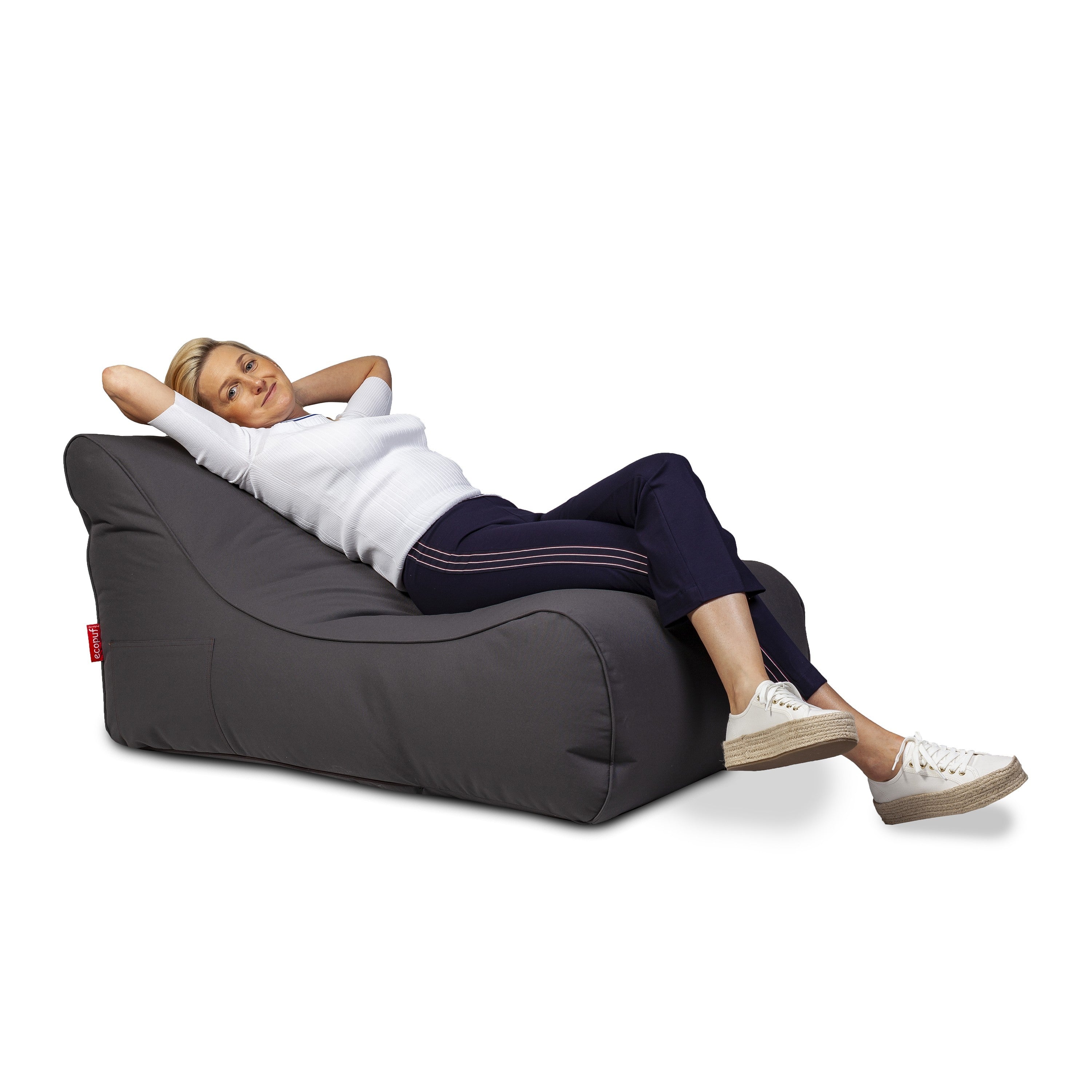 POUF CHAISE LONGUE MASTER POLIESTERE WATERPROOF SFODERABILE