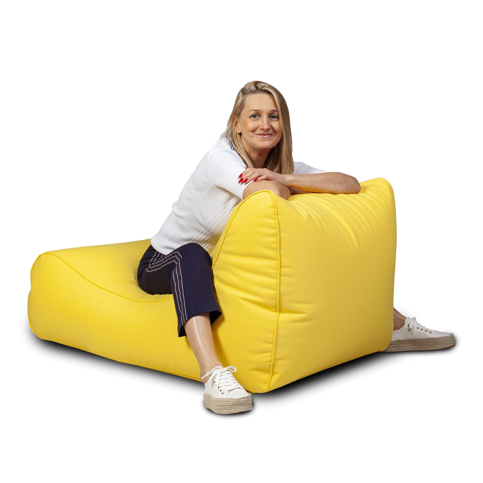 POUF CHAISE LONGUE MASTER POLIESTERE WATERPROOF SFODERABILE