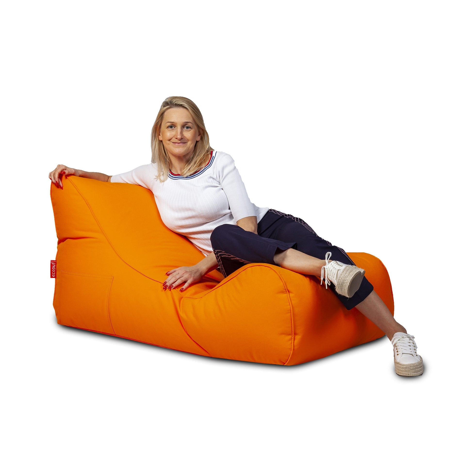 POUF CHAISE LONGUE MASTER POLIESTERE WATERPROOF SFODERABILE