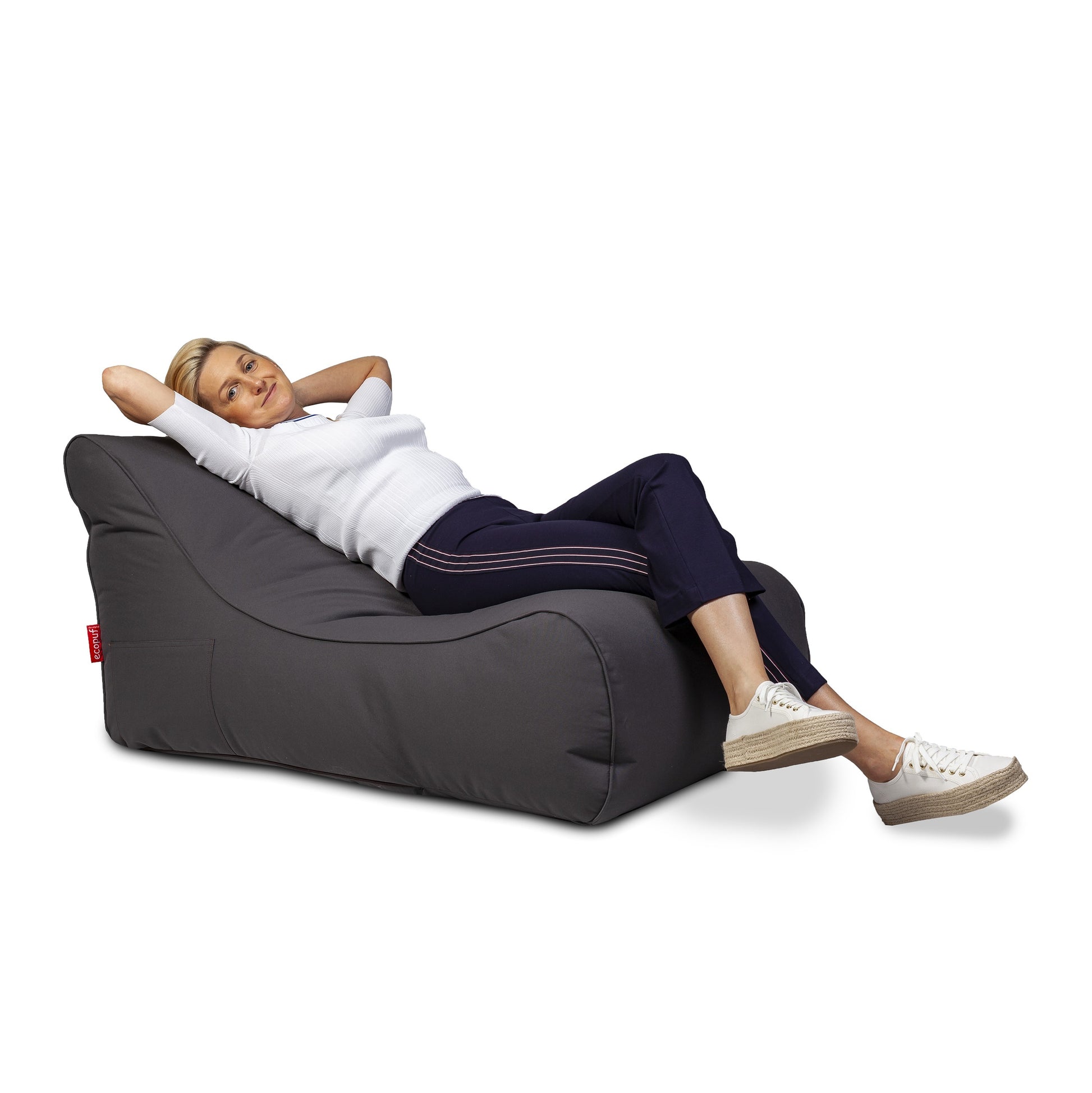 POUF CHAISE LONGUE MASTER POLIESTERE WATERPROOF SFODERABILE