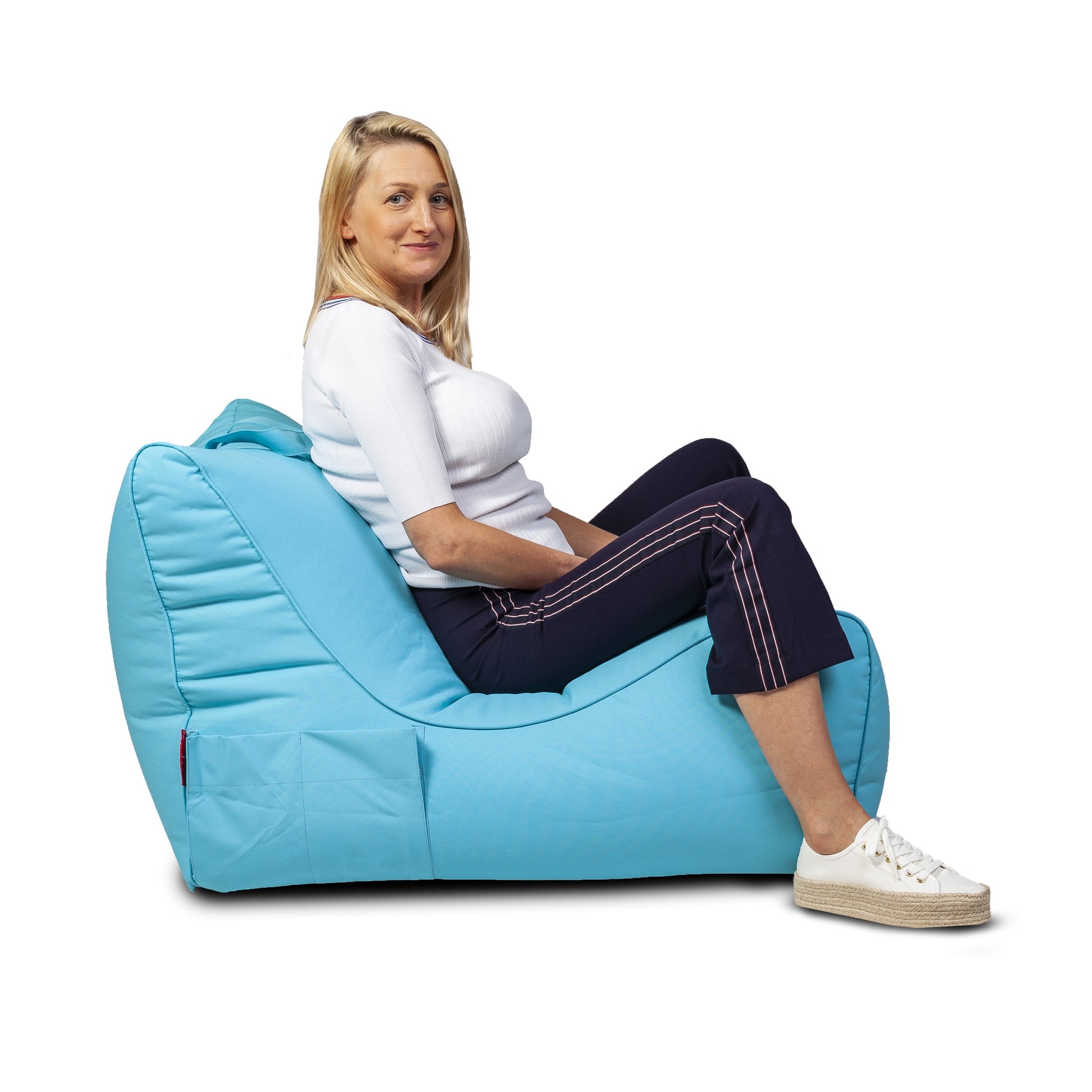 POUF CHAISE LOUNGUE FLAVIO POLIESTERE OUTDOOR WATERPROOF