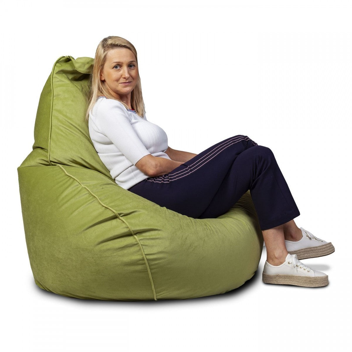 COVER POLTRONA POUF SACCO NAOKI MICROFIBRA