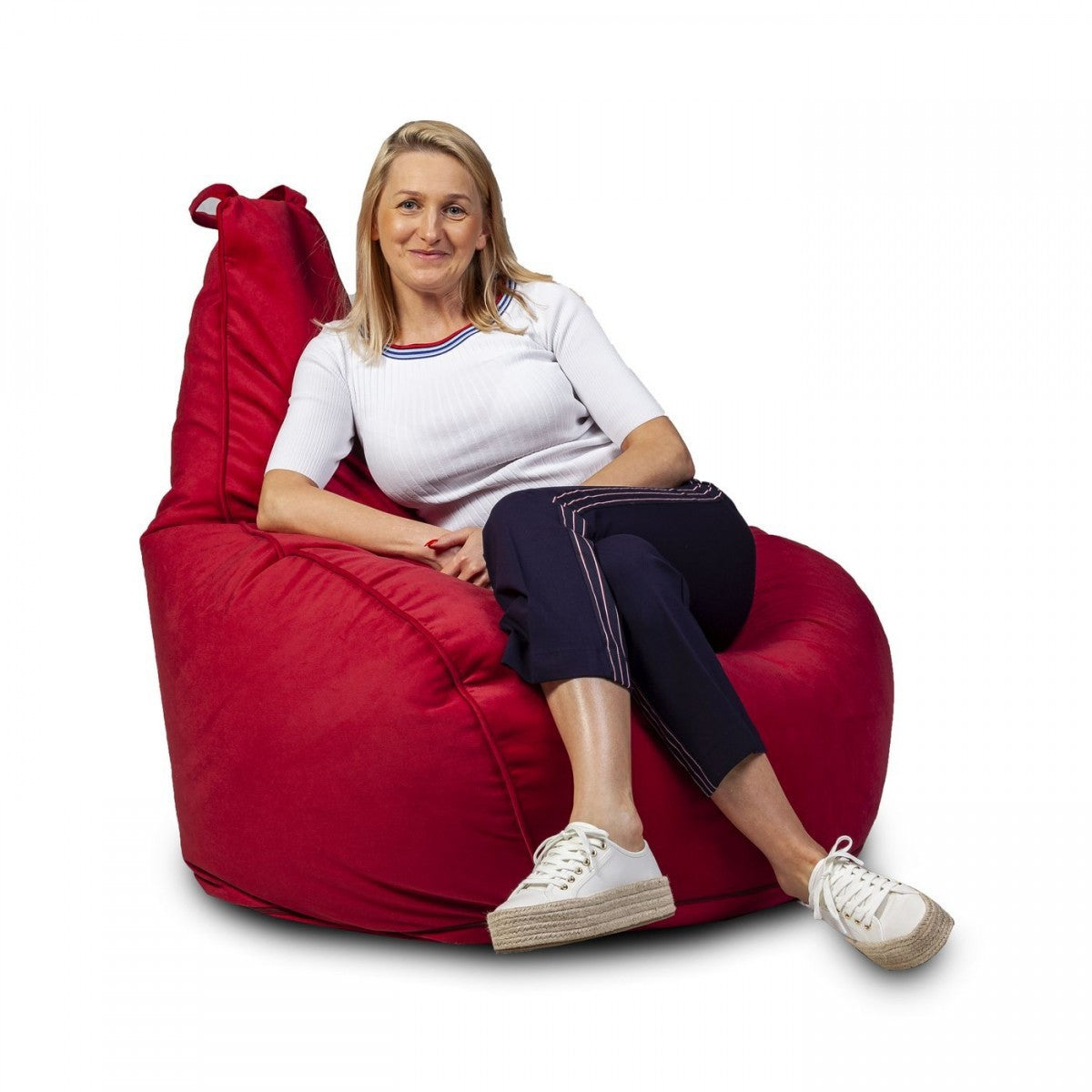 COVER POLTRONA POUF SACCO NAOKI MICROFIBRA