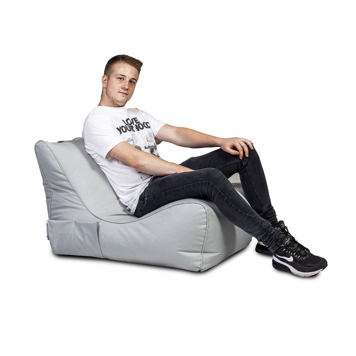 POUF POLTRONA SACCO CHAISE LONGUE FLAVIO