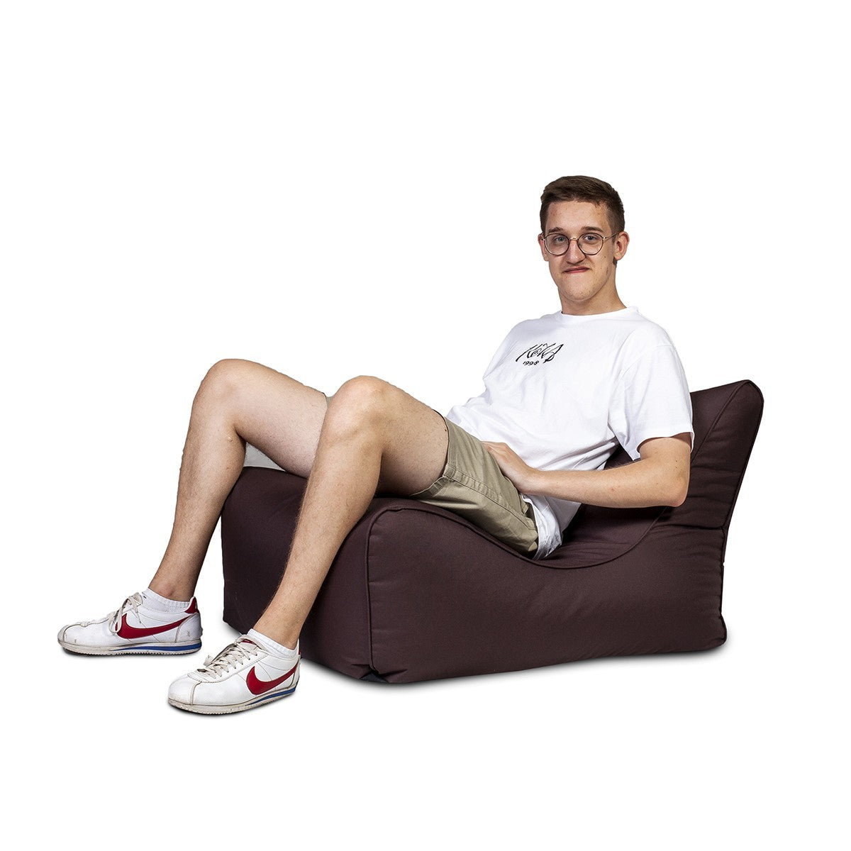 POUF POLTRONA SACCO CHAISE LONGUE FLAVIO