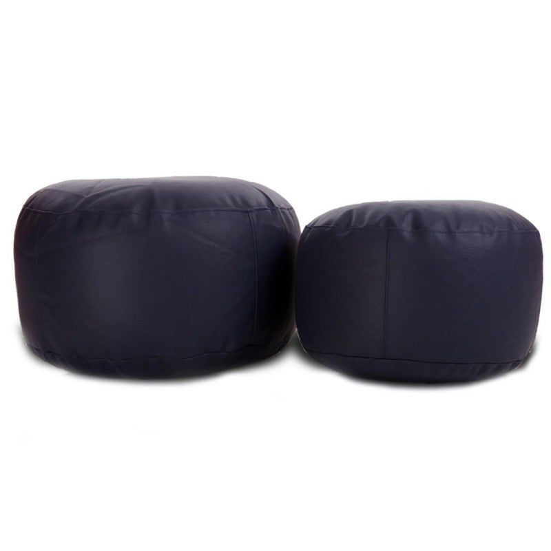 POUF ROTONDO CLASSIC L POGGIAPIEDI ECOPELLE