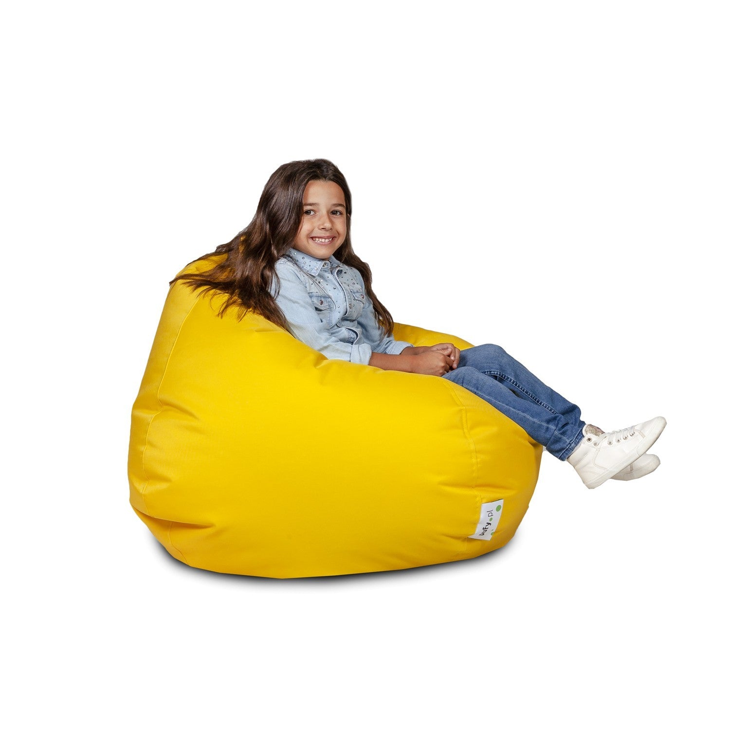 POLTRONA POUF SACCO OSCAR POLIESTERE CON MANIGLIA