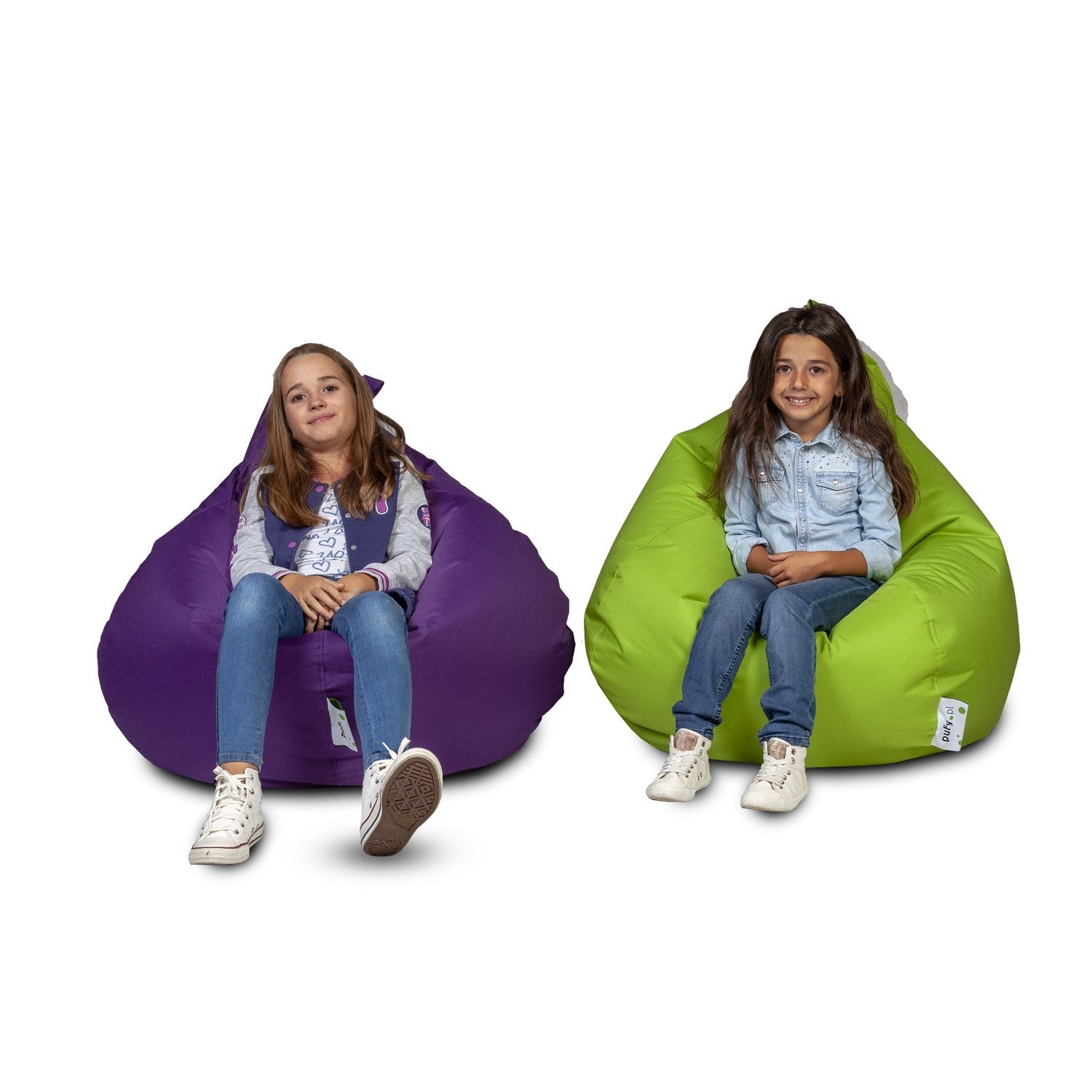 POLTRONA POUF SACCO OSCAR POLIESTERE CON MANIGLIA