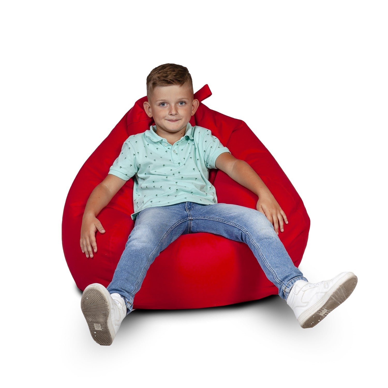 POLTRONA POUF SACCO OSCAR POLIESTERE CON MANIGLIA