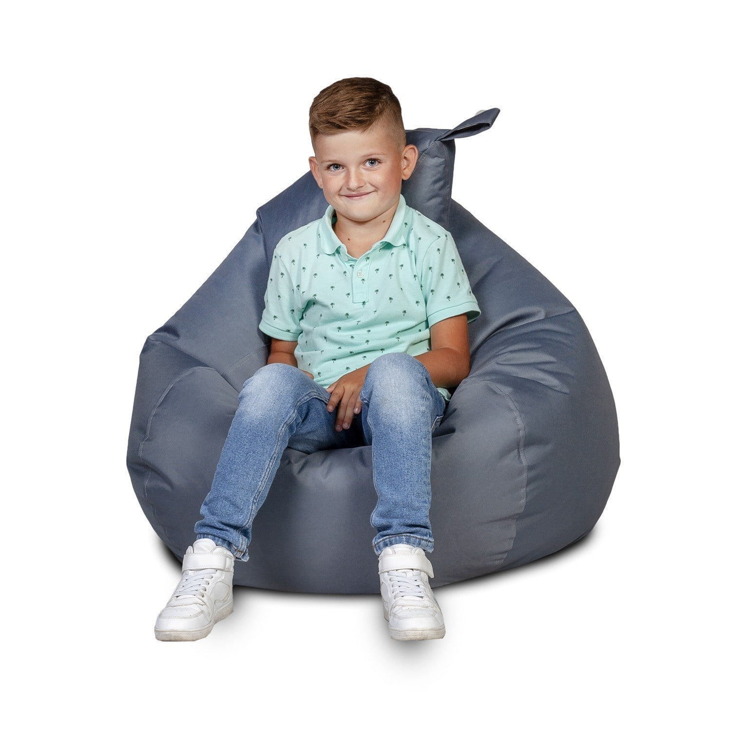 POLTRONA POUF SACCO OSCAR POLIESTERE CON MANIGLIA