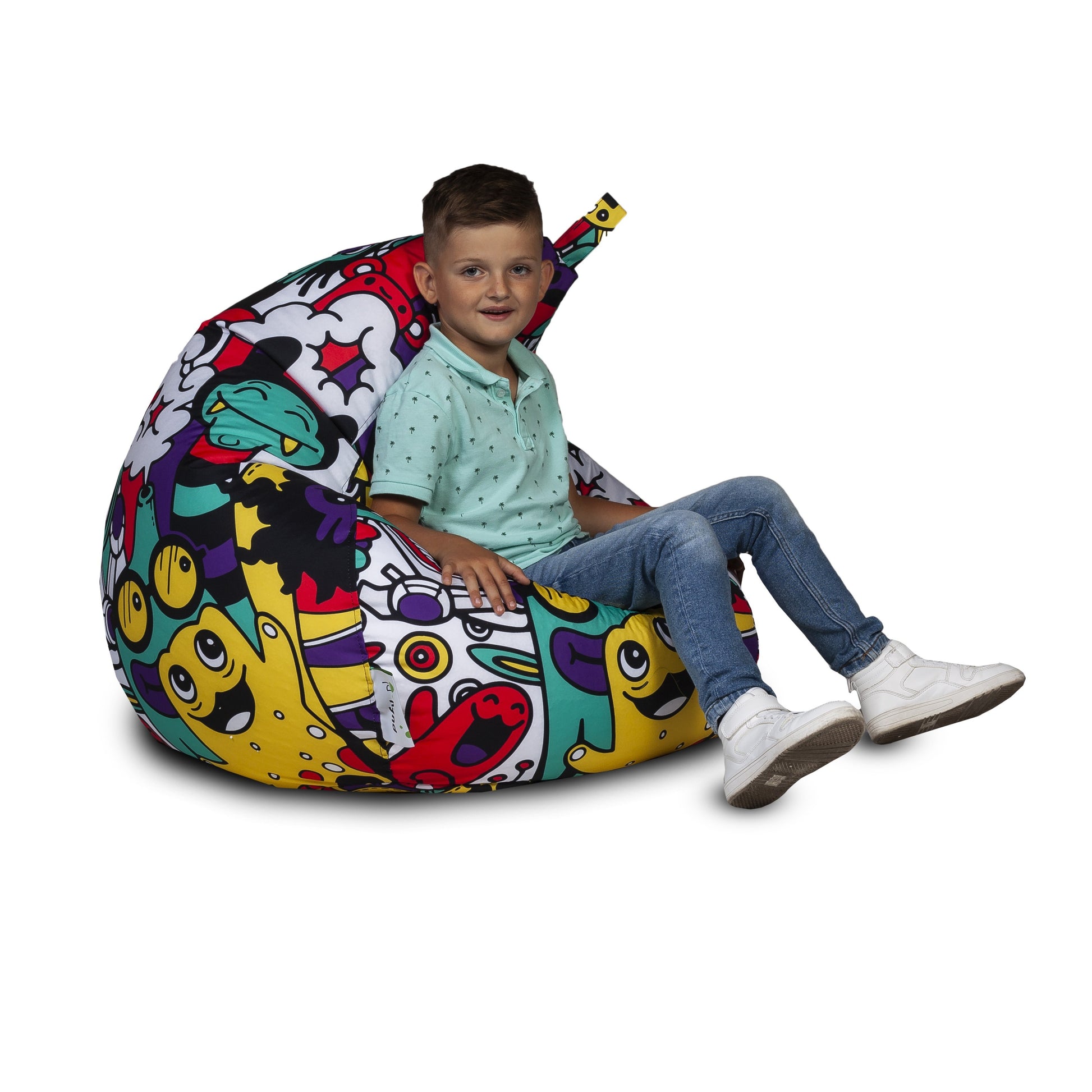 POUF POLTRONA SACCO OSCAR DESIGN MODERN IN POLIESTERE