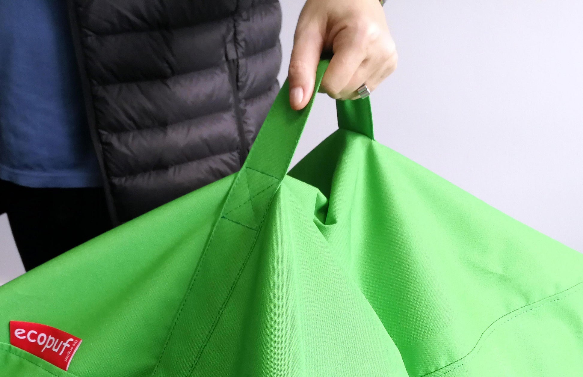 POUF CUBO OTTOMANO DA ESTERNO IN POLIESTERE IMPERMEABILE OXFORD 600D SFODERABILE
