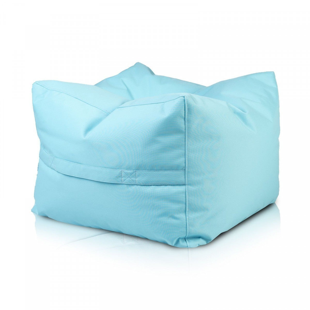 POUF CUBO OTTOMANO DA ESTERNO IN POLIESTERE IMPERMEABILE OXFORD 600D SFODERABILE